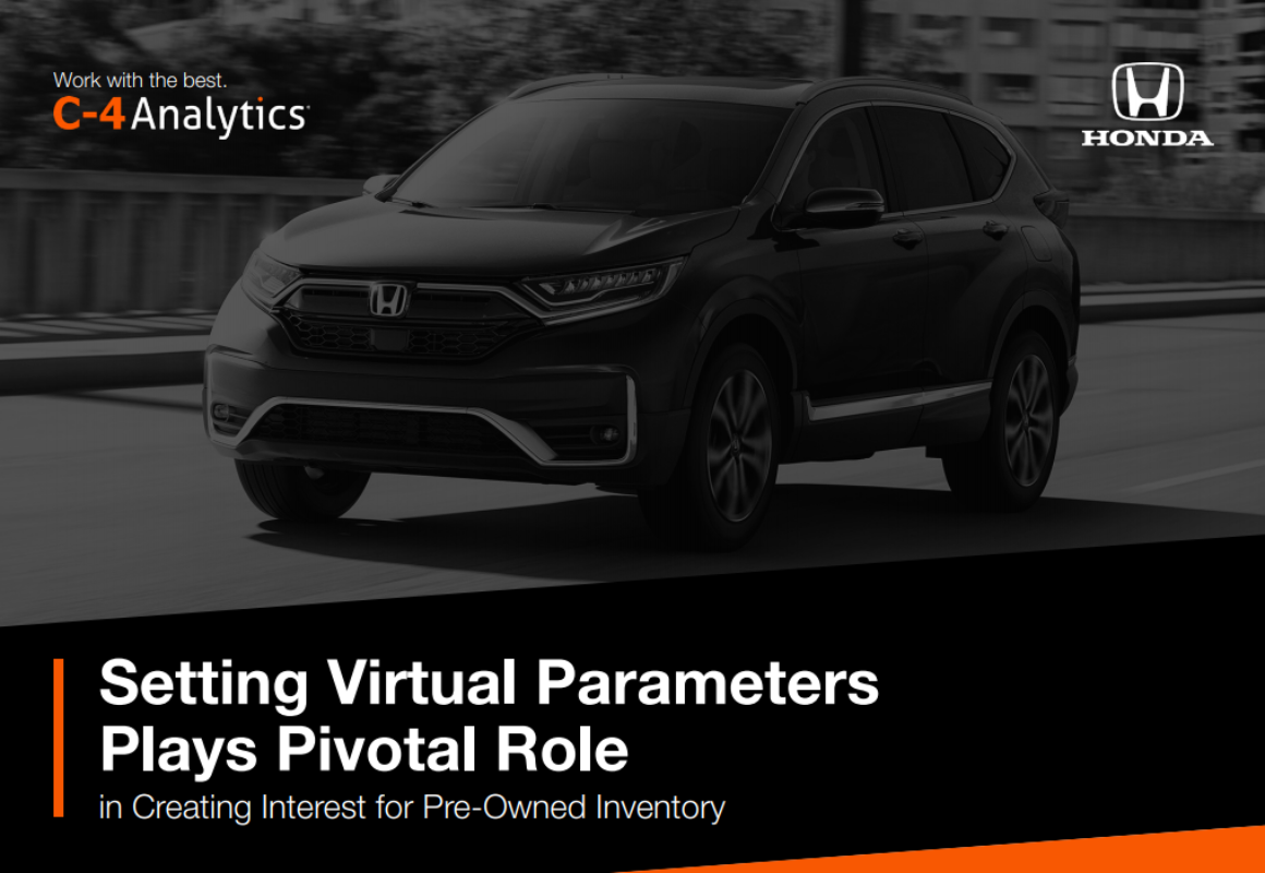 Setting Virtual Parameters Plays Pivotal Role in Creating Interest for Pre-Owned Inventory